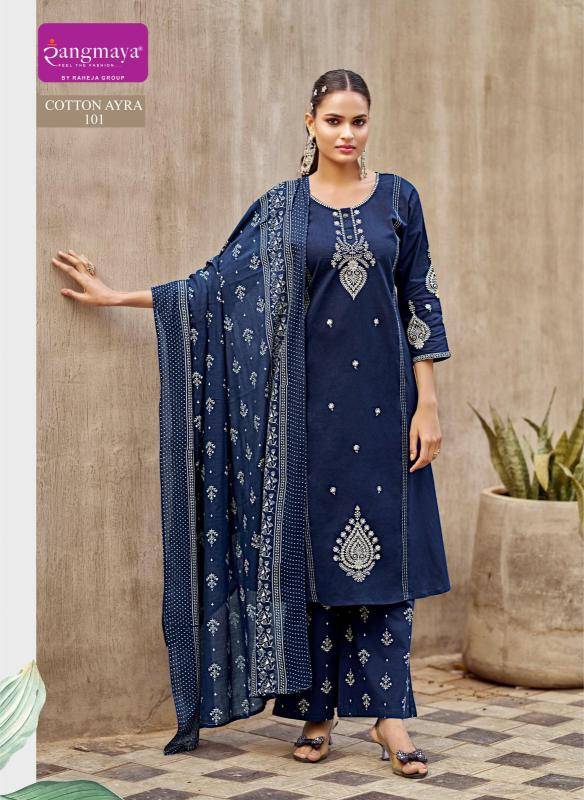 Rangmaya cotton ayra  Kurti manufacturer in Mumbai